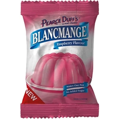 Image of PEARCE DUFF&#039;S Blancmange Raspberry Flavour 35g 18 PACK