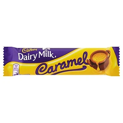 Image of ( 48 Pack ) Cadbury Dairy Milk Caramel Chocolate Bar 45g