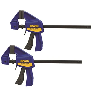 Image of IRWIN T5462EL7 QUICK GRIP 150mm (6) Mini Clamp 2 Pack, Multi