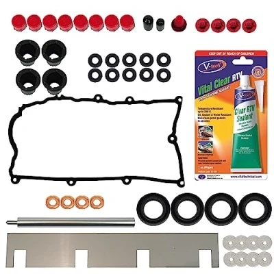 Image of For Astra Zafira 1.7CDTi A17DTJ Rocker Cover Injector Seals Repair Kit