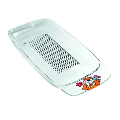 Image of Guzzini Bimbi, Apple Grater Transparent, 21,5 x 11 h2 cm 07861300