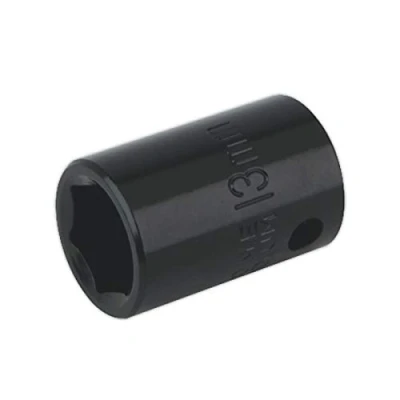Image of Sealey Premier Impact Socket 13mm 3/8&quot;Sq Drive