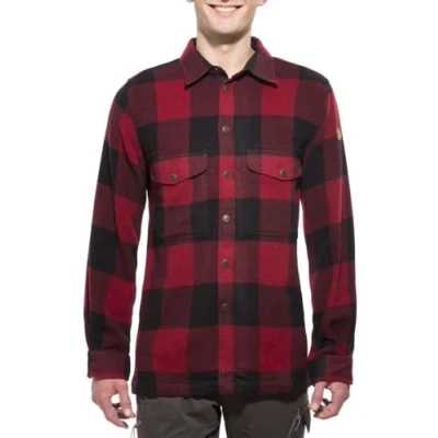 Image of Fjällräven Canada Shirt, Men&#039;s, Size: Medium, Red