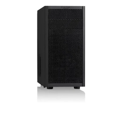 Image of Fractal Design Core 1000 USB 3 Mini Tower Computer Case mATX High Airflow And Cooling 1x 120mm Silent Fan Included Brushed Aluminium Black