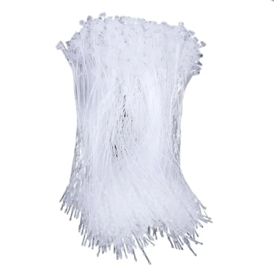 Image of Clothing Hang Tag String, 1000 Pcs 8.5cm Transparent Plastic Self Locking Fastener, Tags String Label Tagging Tool for Attaching Labels, Clothes, Luggage