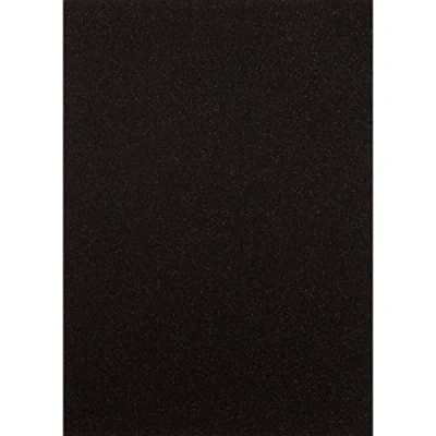 Image of Florence Glitter Cardstock Coloured Card A4 Black 5 Sheets of Craft Paper Scrapbook for Making and Other Crafts 250 GSM