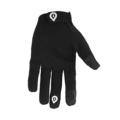 Image of SixSixOne Raji Full Finger Cycling Gloves Black L
