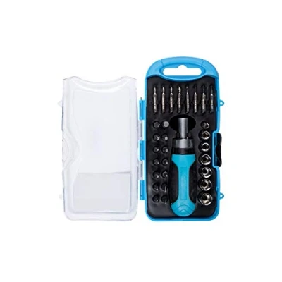 Image of BlueSpot 30PCE Ratchet Screwdriver and Socket Set