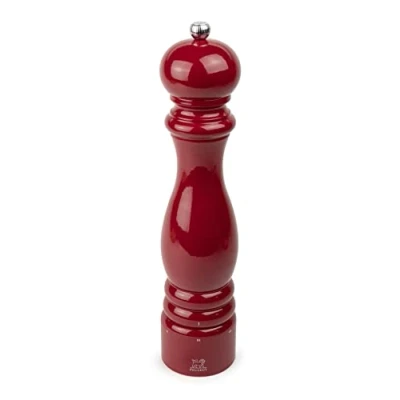 Image of PEUGEOT Paris u&#039;Select 30 cm Pepper Mill 6 Predefined Grind Settings Made with PEFC Certified Wood in France White Laquered Colour
