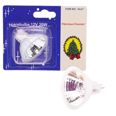 Image of Christmas Concepts 50mm 12v 20w Fibre Optic Bulb 2 Pin (No 27)