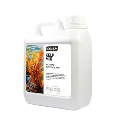Image of UK Grow Premium Hydroponic and Soil Nutrients Maximize Plant Growth Yield (5Ltr, Kelp Mix)