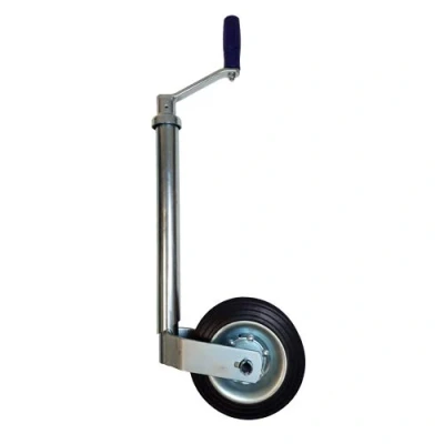 Image of leisure MART Deluxe heavy duty telescopic trailer Jockey Wheel 42mm Pt no. LMX359