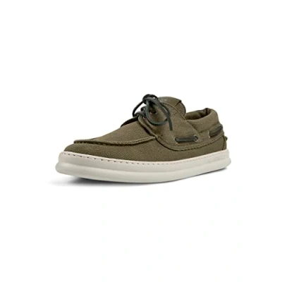 Image of Camper Men&#039;s Runner Four K100804 Boat Shoe, Green, 7 UK