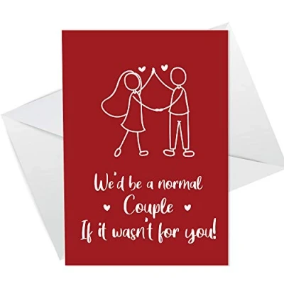 Image of Hilarious Valentines Anniversary Card For Husband Wife Boyfriend Girlfriend