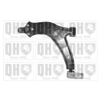 Image of 3520E9, 3520F1, 3520H3 Suspension Arm QUINTON HAZELL QSA995S with rubber mount, ball joint Control 16mm PEUGEOT: 306 Hatchback, Estate