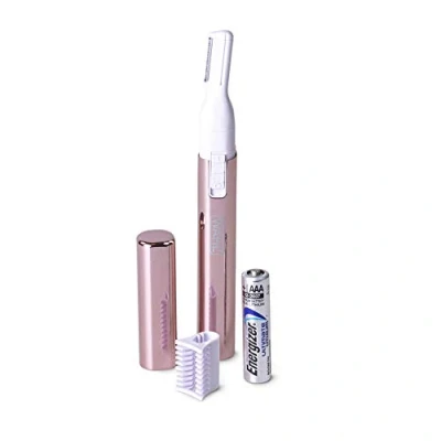 Image of Wahl Ladies Precision Eyebrow Shaper, Women&#039;s Eyebrows Trimming, Rinseable Head, Battery Operated Trimmer for Women, Painless Hair Removal, Trim Intricate Areas