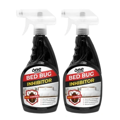 Image of One Chem Bed Bug Inhibitor 2 x 500 ml Repellent