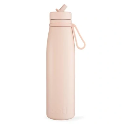 Image of onegreenbottle NEW Evolution V2 Stainless Steel Insulated leakproof Water Bottle with Carrier, 500ml Hot and Cold Drinks Pinky Promise