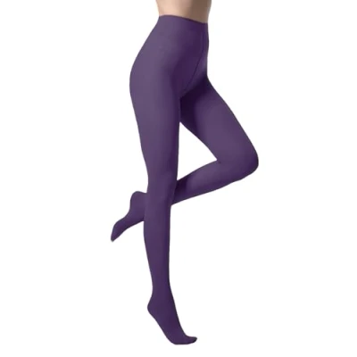 Image of Malustar 40 Denier Coloured Tights (Violet)