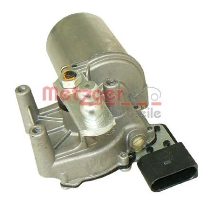 Image of 6Q1955113, 6Q1955119, 6Q1955119A Wiper Motor METZGER 2190529 12V Front for left hand drive vehicles VOLKSWAGEN: Polo IV Hatchback