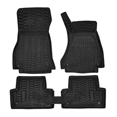 Image of Tailored Rubber Set Heavy Duty Mats Tray for A4 B9 2015 2024 4pcs
