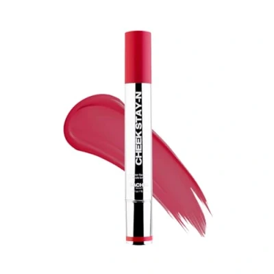 Image of Sacheu Cheek STAY N Blush Tint. Rich, High Pigment and Buildable, Blendable Formula. Lightweight, Dewy, Radiant Flushed Cheeks. Infused With Squalane Centella Asiatica. I&#039;m Flirty 10ml