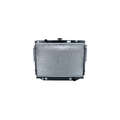 Image of 3781733, 3781736, 3781738, 3869933, 3869936 Engine radiator NRF 50349 Aluminium 686mm 476mm 38mm with adapter Brazed cooling fins