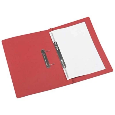 Image of Rexel Jiffex Foolscap Transfer File Red (50 Pack)