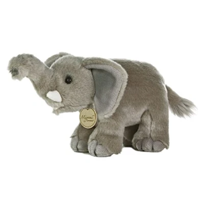 Image of Aurora, 10852, MiYoni Elephant, 11In, Soft Toy, Grey, 11 Inch