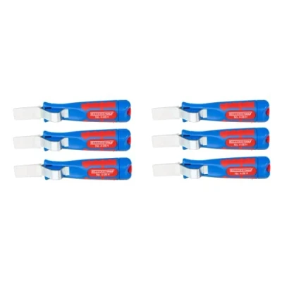 Image of WEICON Tools Cable Knife No. 4 28 H Set of 2 Stripping Range mm incl. Hook Blade