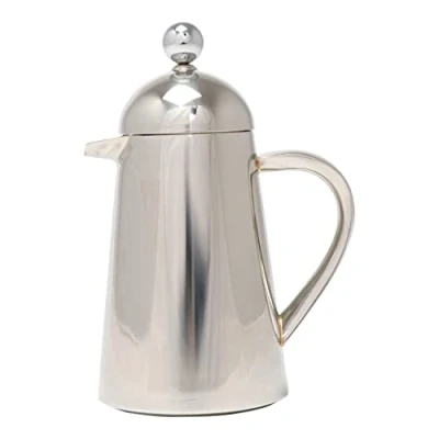 Image of La Cafetière Coffee Maker Cafetiere French Press, Thermique Insulated 8 Cup, Steel, 1 L (1.75 pints)