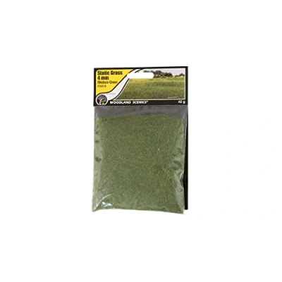 Image of Woodland Scenics 4mm Static Grass Medium Green