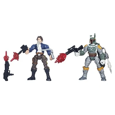 Image of STAR WARS SW EPV Han Solor Vs Boba Fett