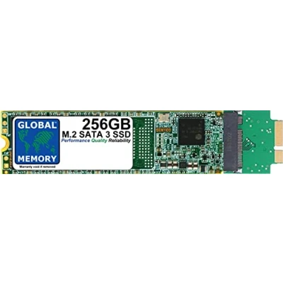 Image of GLOBAL MEMORY 256GB M.2 NGFF SATA 3 SOLID STATE DRIVE (SSD) FOR MACBOOK AIR (2010 2011)