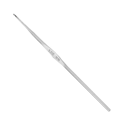 Image of Addi Fine Steel Crochet Hook, Silver, 1.5 mm