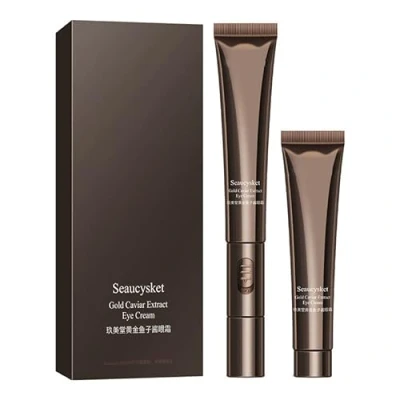 Image of Electric Vibration Massage Eye Cream Tube,Anti wrinkle Caviar Essence Cream,Microcurrent Anti Cream,For Dark Circles Reduces Bags
