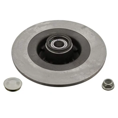 Image of 7701208230, 7701208230S1 Brake disc BLUE PRINT ADR164325 Rear Axle 274mm 11mm 4 Hole 100mm solid Oiled RENAULT: SCENIC 2, GRAND 2