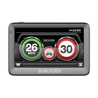 Image of Snooper Speed Camera Detector MySpeed XL G2 S5100 Plus Detectors for Cars UK Police Radar Car Limit Warning Device, Black