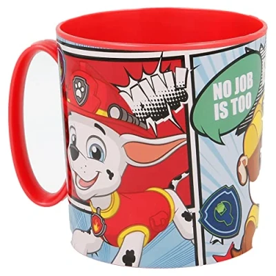 Image of Stor Paw Patrol 864626 &#039;Comic&#039; Microwave Mug (18904), Not Applicable, Red