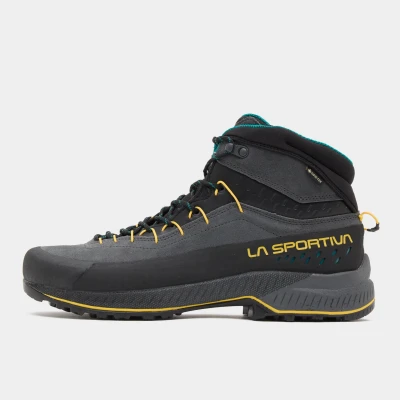 Image of La Sportiva TX4 EVO MID GORE TEX Hiking shoes, Men&#039;s, Size: 9.5, Carbon/bamboo Leather/synthetics