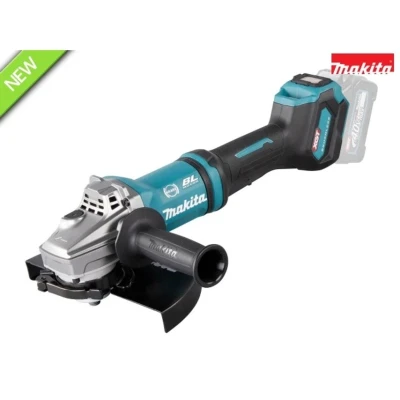Image of Makita GA038GZ07 40V Max Li ion XGT Brushless 230mm Angle Grinder Batteries and Charger Not Included, Blue