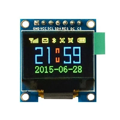 Image of DollaTek 0.95 Inch 7 Pin Colorful 65K SPI OLED Display Module SSD1331 96x64 Resolution For 51 STM32