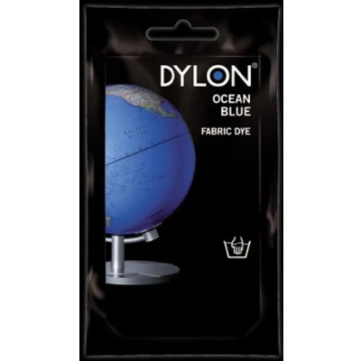 Image of Dylon Fabric &amp; Clothes Dye Hand Wash Only 26 Ocean Blue
