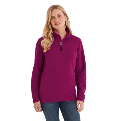 Image of TOG24 Revive Fleece jumper, Women&#039;s, Size: 12, Purple berry