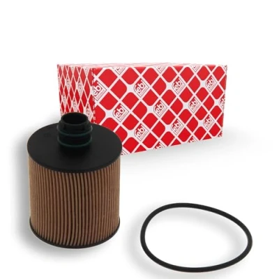 Image of 095511489, 95511489 Oil Filter FEBI BILSTEIN 38873 with seal ring Insert FIAT: Ducato III Platform / Chassis, 500X, Van