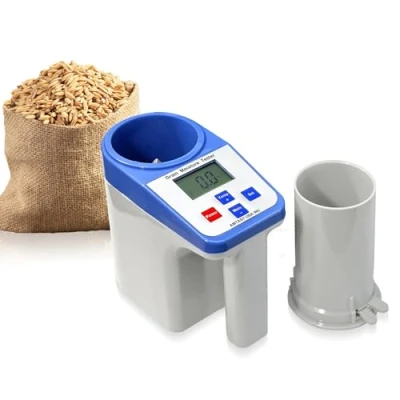 Image of Grain Moisture Meter Smart Tester for 16 Grains Testing Coffee Beans Rice Wheat Millet Soybean Maize Corn Sorghum Rapeseed Sesame Japonica Red Mung Bean GM015