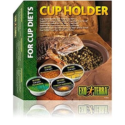 Image of Exo Terra Feeding Dish for Reptiles Food Cup Diet