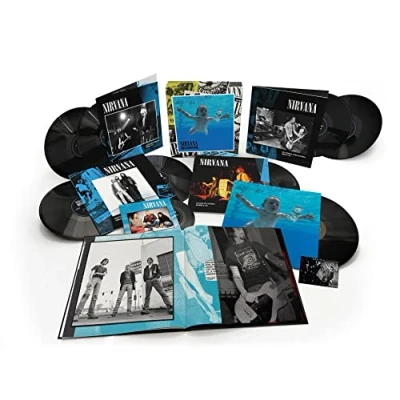 Image of Nirvana (US) Nevermind 30th Anniversary Super Deluxe 8 LP box set Sealed 2022 UK vinyl 3597986