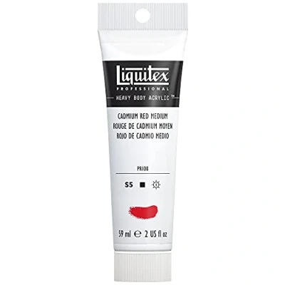 Image of LIQUITEX 8870119 Professional Heavy Body Acrylic Paint, Cadmium Red, Medium, 59 ml Tube