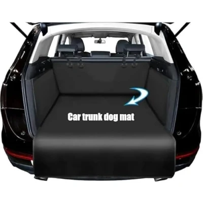 Image of MABEIYE Dog Car Boot Liner Protector for Kia EV3 2024, Tear proof and Waterproof Nonslip Washable Back Seat Cover with Side